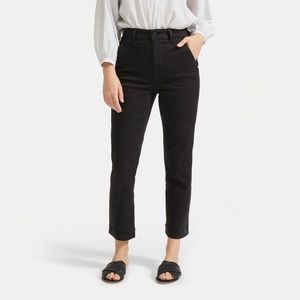 Everlane The Slim-Leg Crop in Black